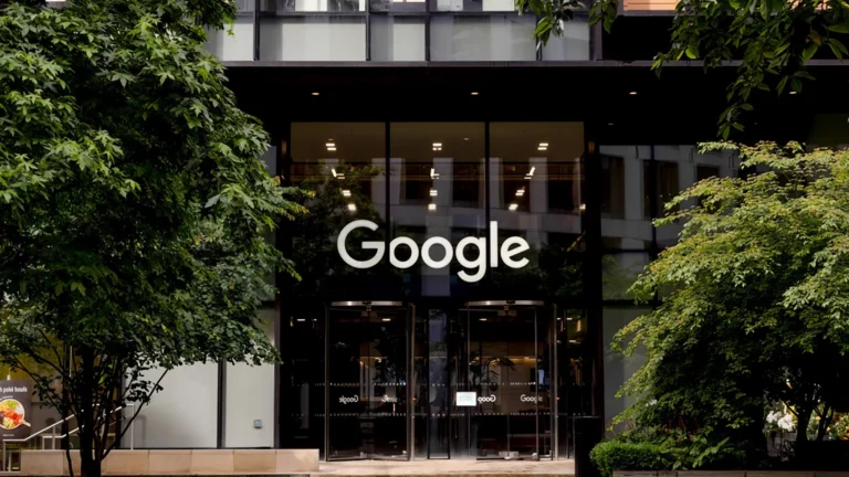 Google’s London HQ in Kings Cross, symbolising its regional leadership in digital innovation and the success of the Google+ campaign.